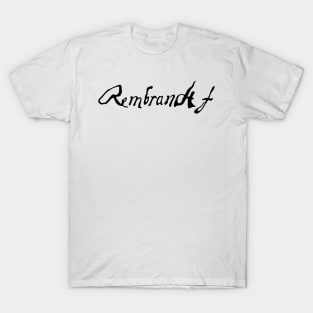 Rembrandt signature T-Shirt